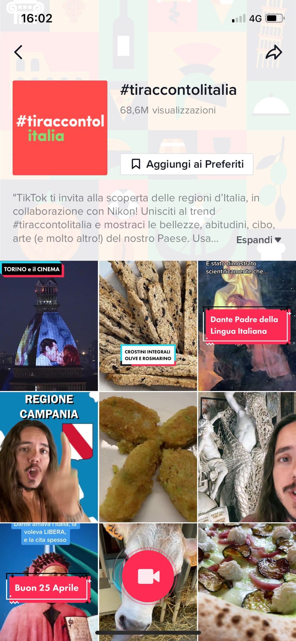 TikTok a special one: Ti Racconto l’Italia