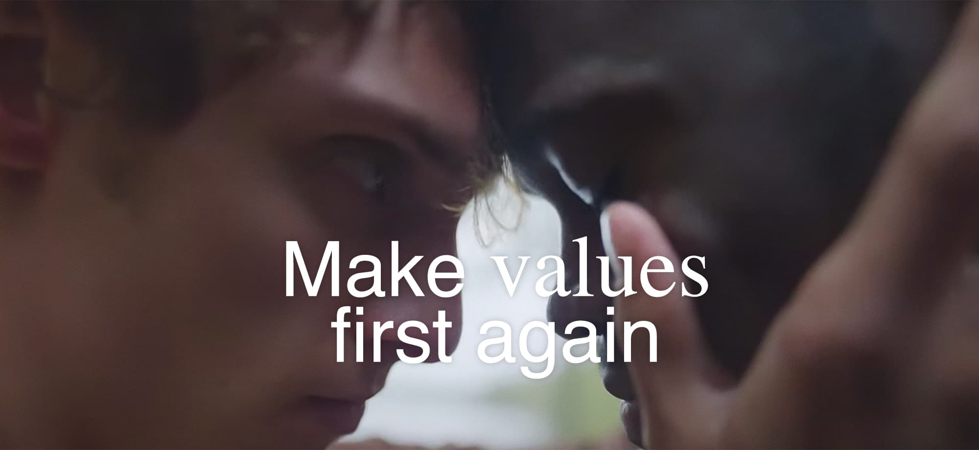 Make values first again